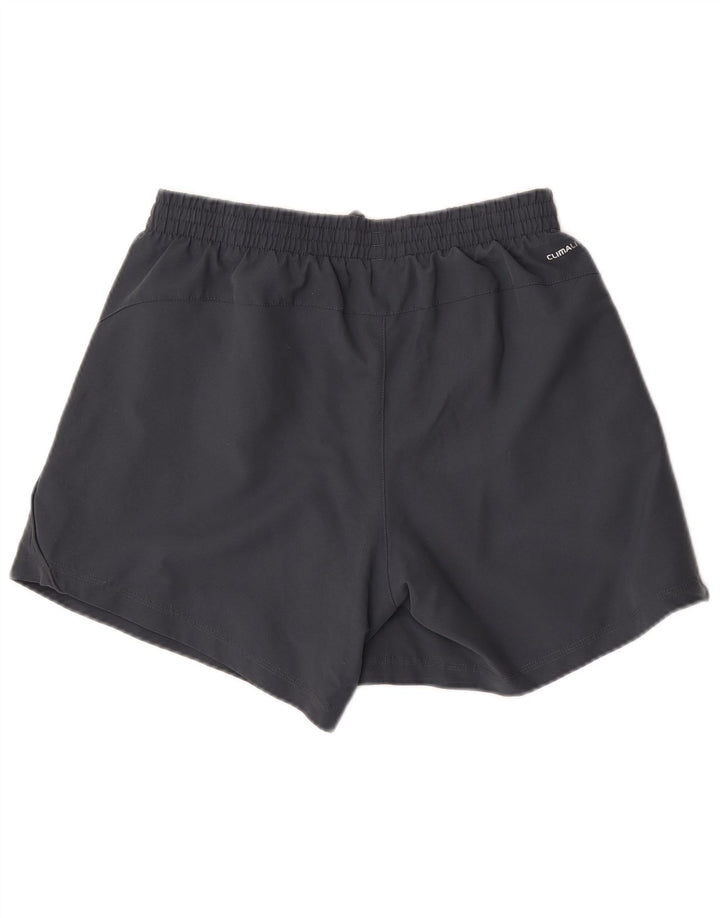 Adidas Mens Climalite Sport Shorts Gris Medio Poliéster