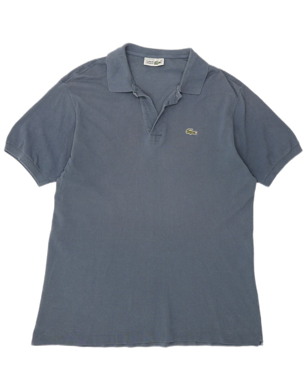 Polo Lacoste para hombre talla 7 2XL Algodón gris