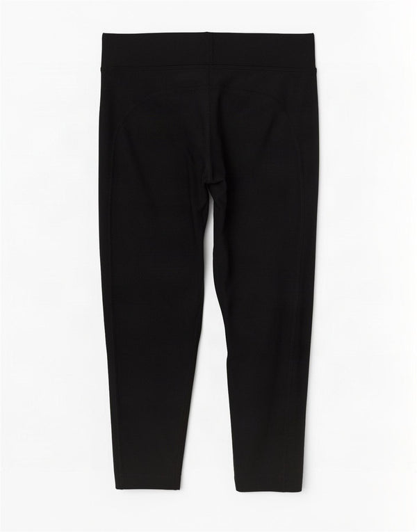 Under Armour Leggings Capri Heat Gear para Mujer UK 8 Small Poliéster Negro