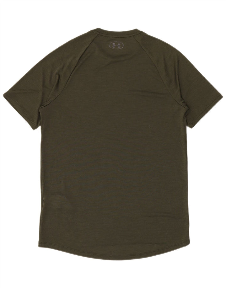 Camiseta Under Armour Hombre Top Small Caqui Poliéster