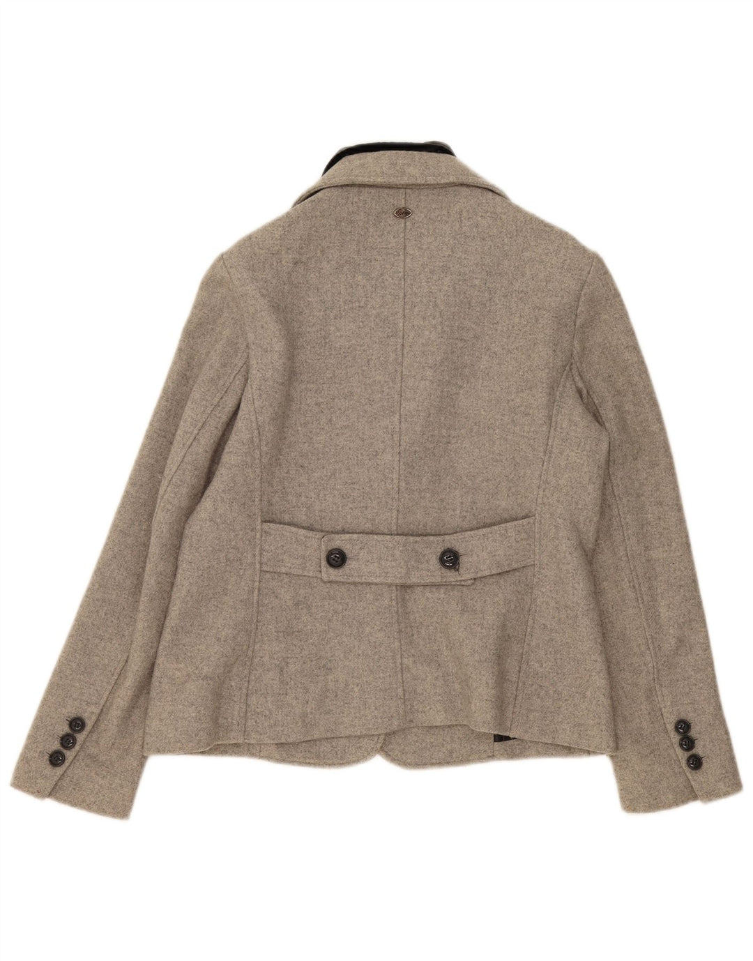 Marlboro Classics Chaqueta Blazer para Mujer UK 46 Grande Gris Colorblock