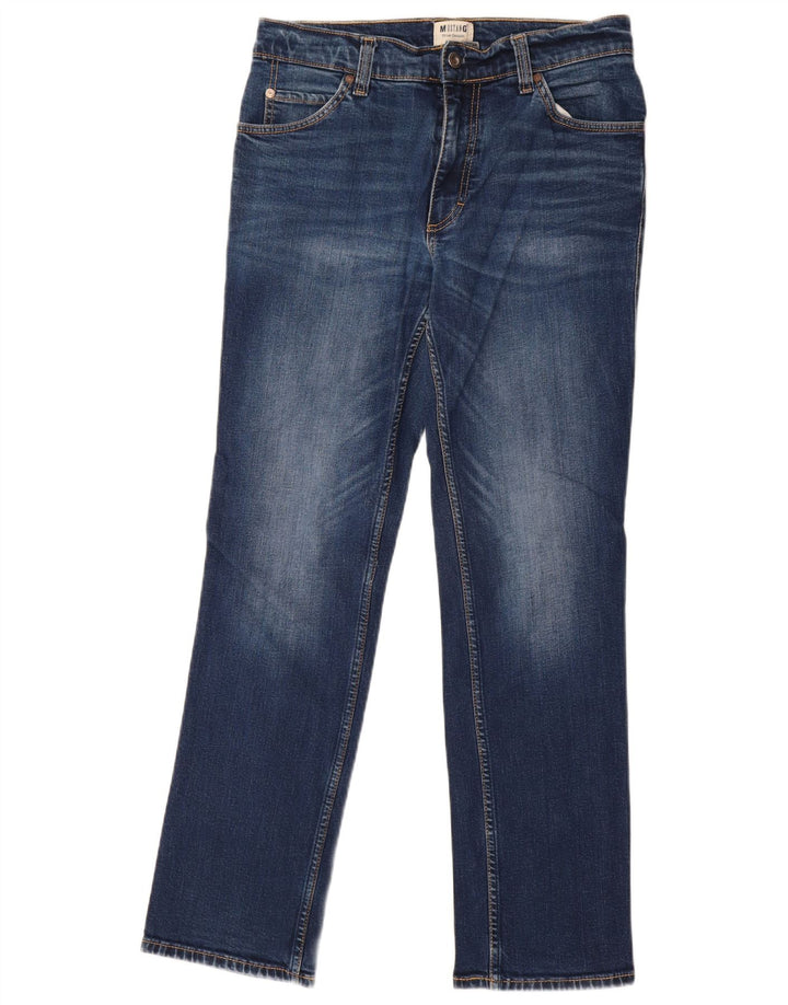 Mustang Mujer Tramper Slim Jeans W32 L32 Algodón Azul