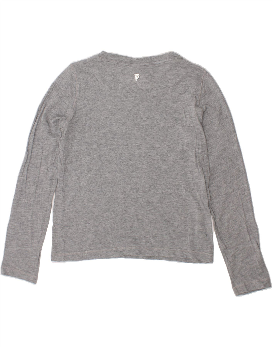 DONDUP Girls Graphic Top Long Sleeve 5-6 Years Grey Vintage Dondup and Second-Hand Dondup from Messina Hembry 
