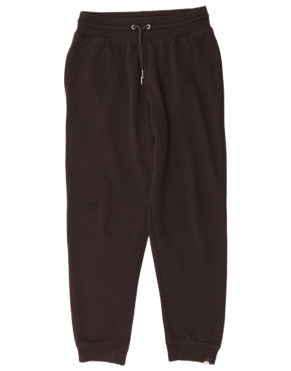 Ellesse Hombre Pantalones De Chándal Joggers Medium Negro Algodón
