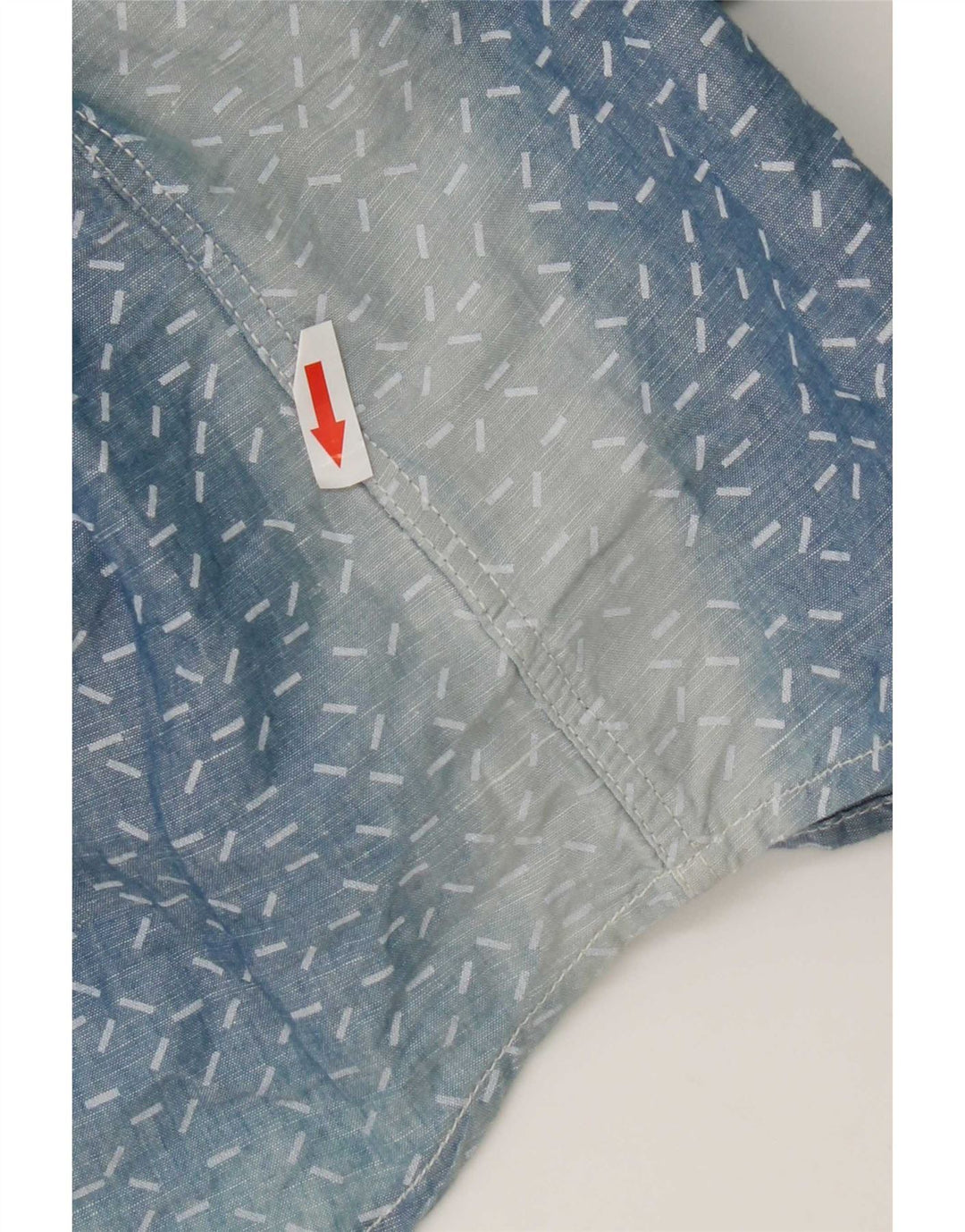 Camisa G-Star Hombre XL Lino con manchas azules