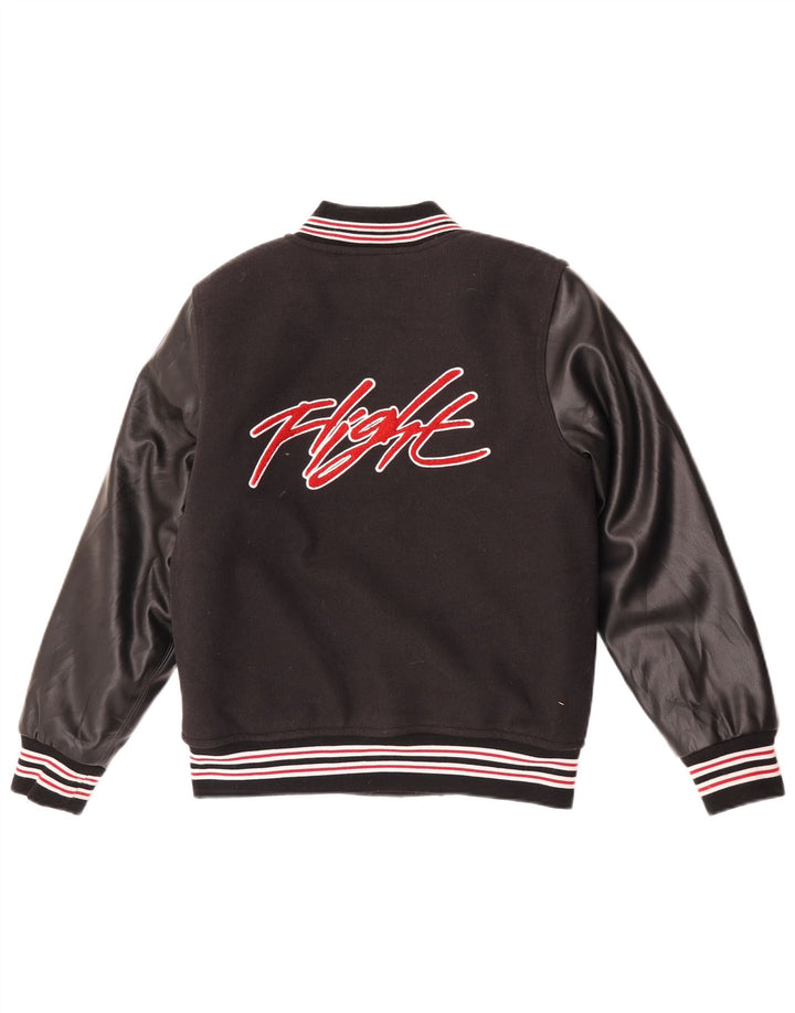 Jordan Boys Graphic Varsity Chaqueta 12-13 años Grande Negro Colorblock