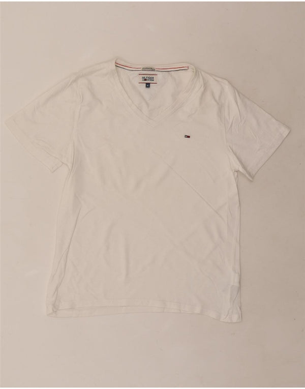 Camiseta Tommy Hilfiger Hombre Top Medium Blanco Algodón