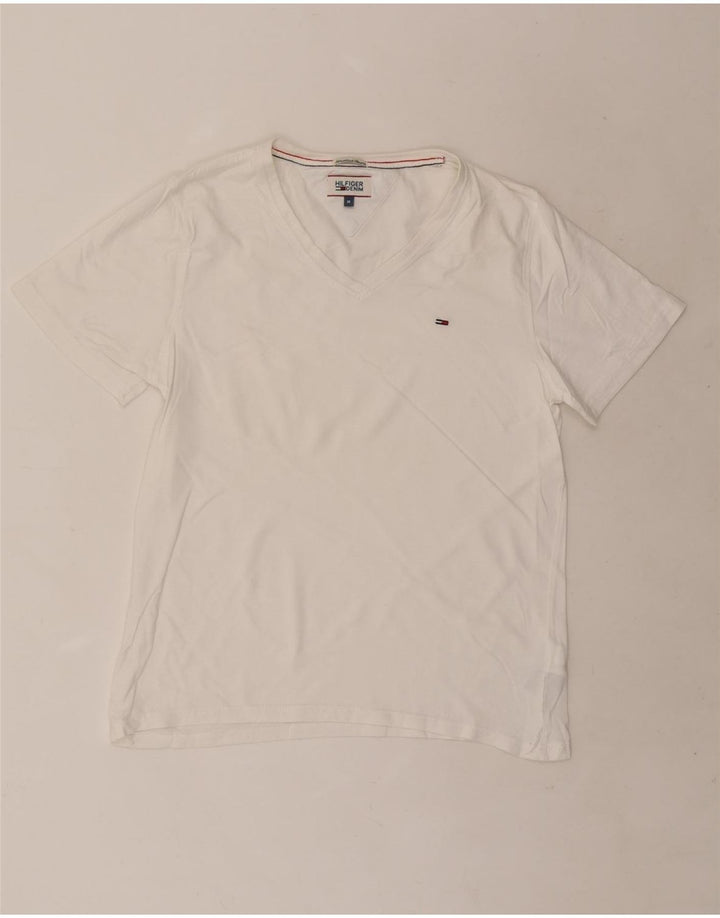 Camiseta Tommy Hilfiger Hombre Top Medium Blanco Algodón