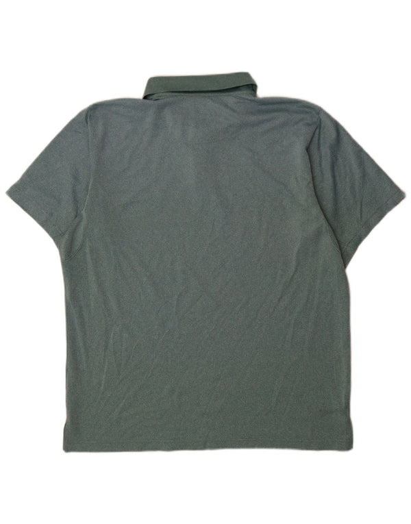 Polo Columbia Hombre XL Poliéster Verde