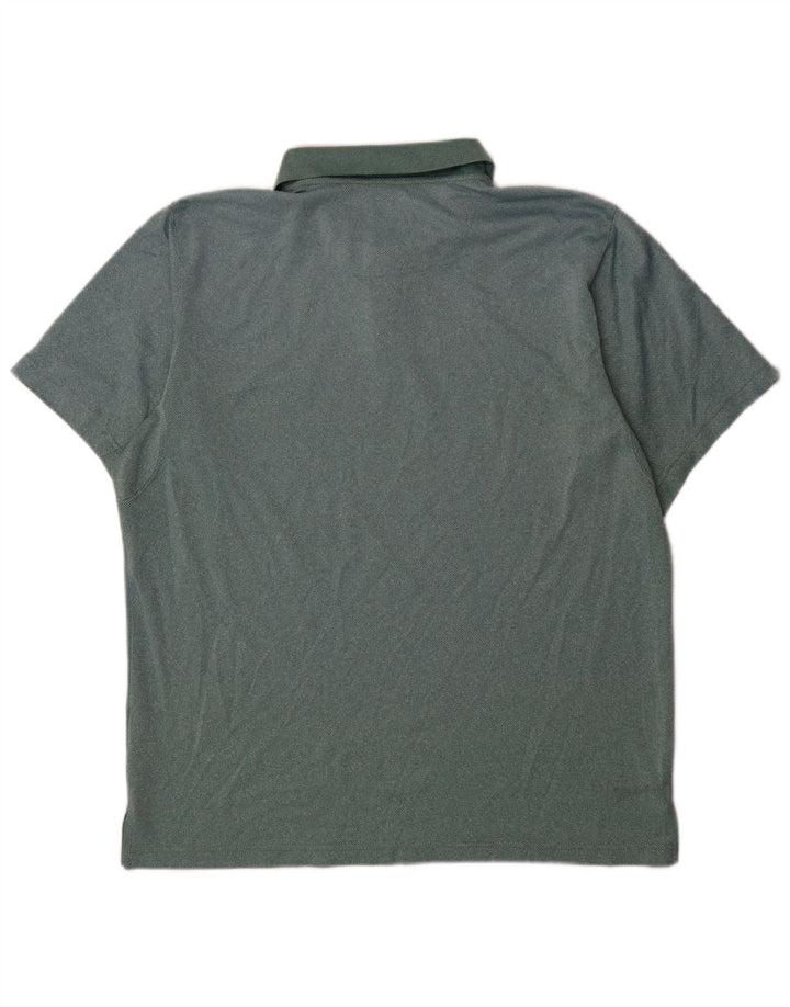 Polo Columbia Hombre XL Poliéster Verde