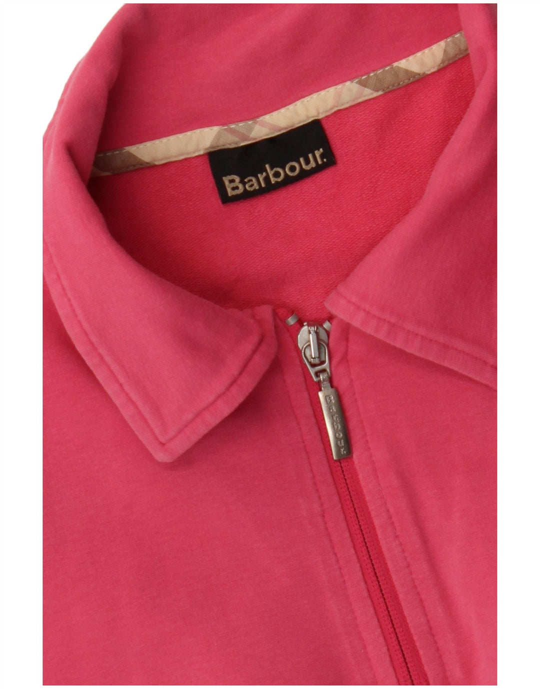 BARBOUR Polo para mujer UK 12 Medium Pink