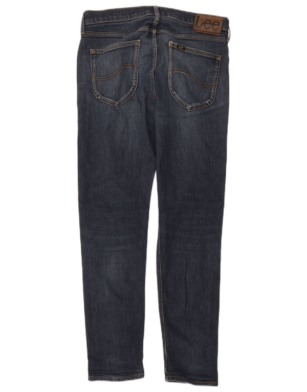 Vaqueros Lee Arvin Slim para Hombre W32 L32 Algodón Azul Marino