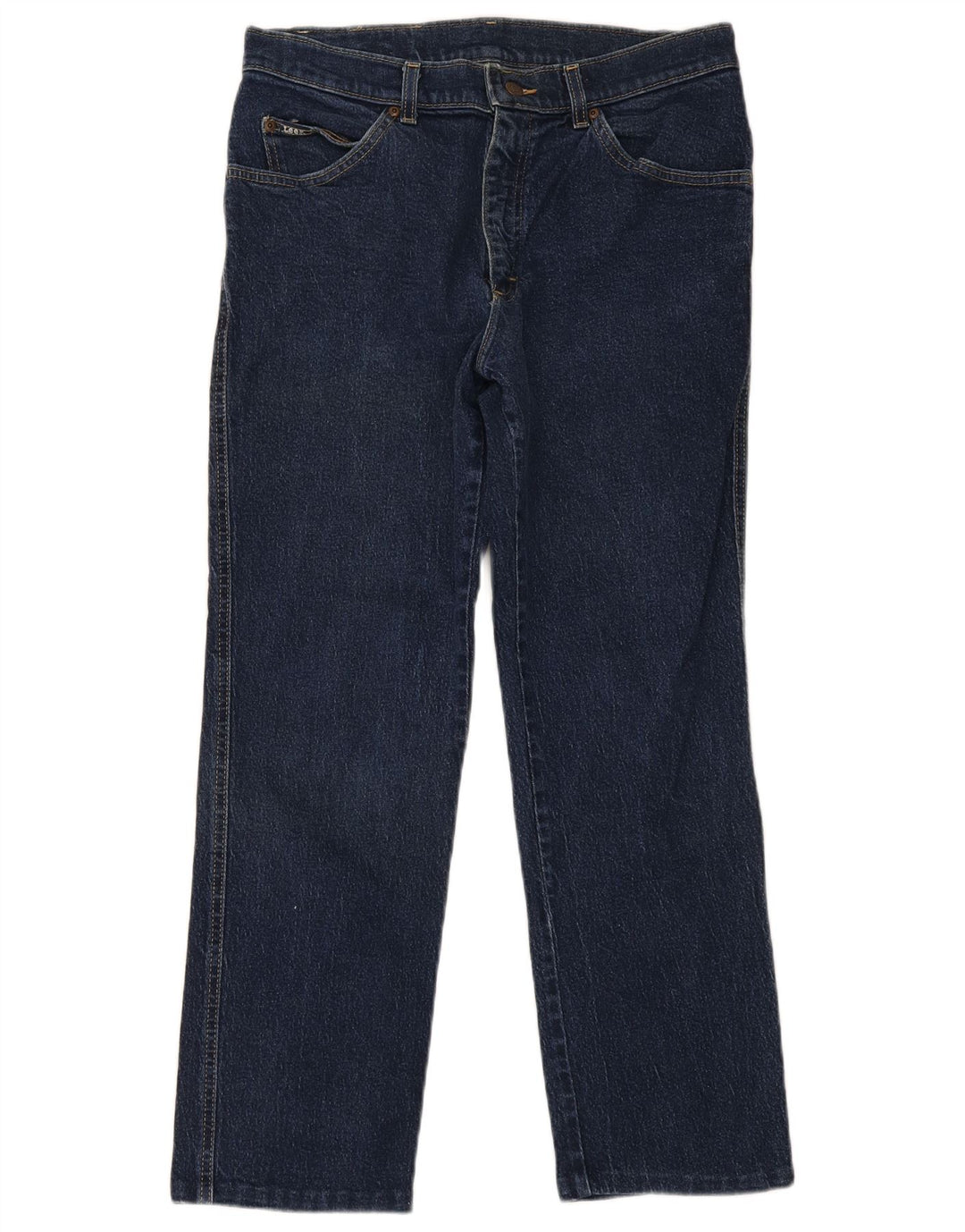 Lee Jeans Rectos Para Hombre W32 L28 Azul Marino