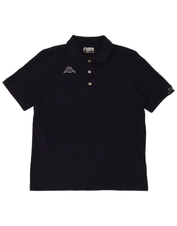 Kappa Polo Hombre Small Azul Marino Algodón