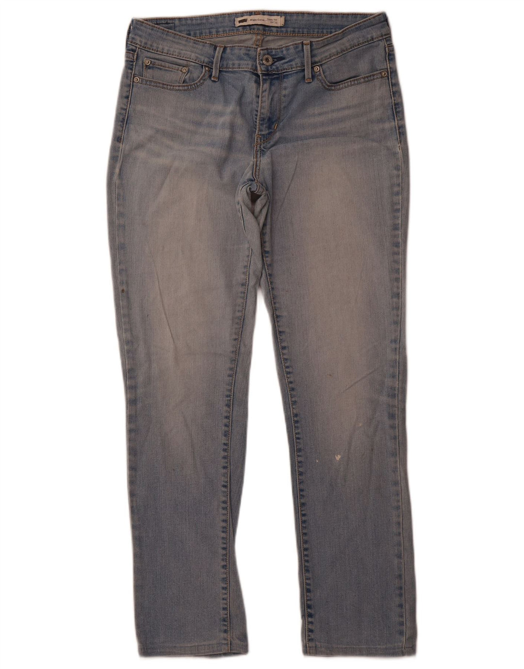 LEVI'S Jeans ajustados con tiro clásico y curva ligera para mujer W29 L28 Azul