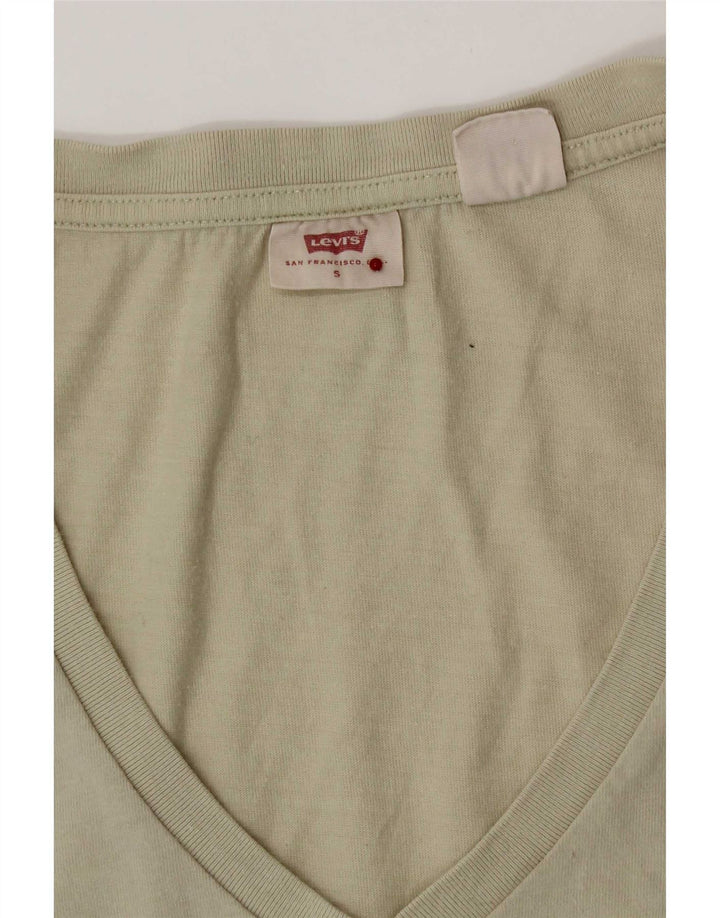 Levi's Camiseta para mujer Top UK 10 Small Beige