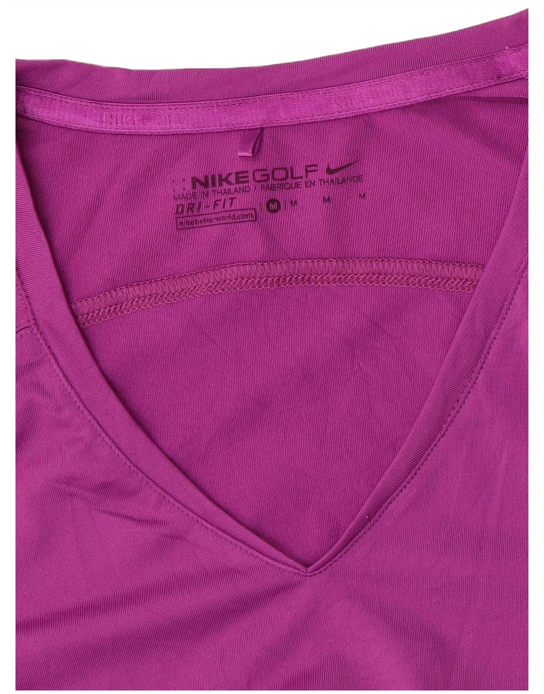 NIKE Camiseta Dri Fit para Mujer UK 12 Medium Pink