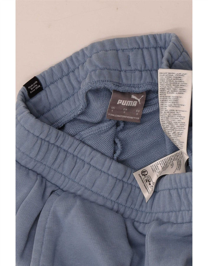 Puma Hombre Pantalones Cortos Deportivos Pequeño Algodón Azul