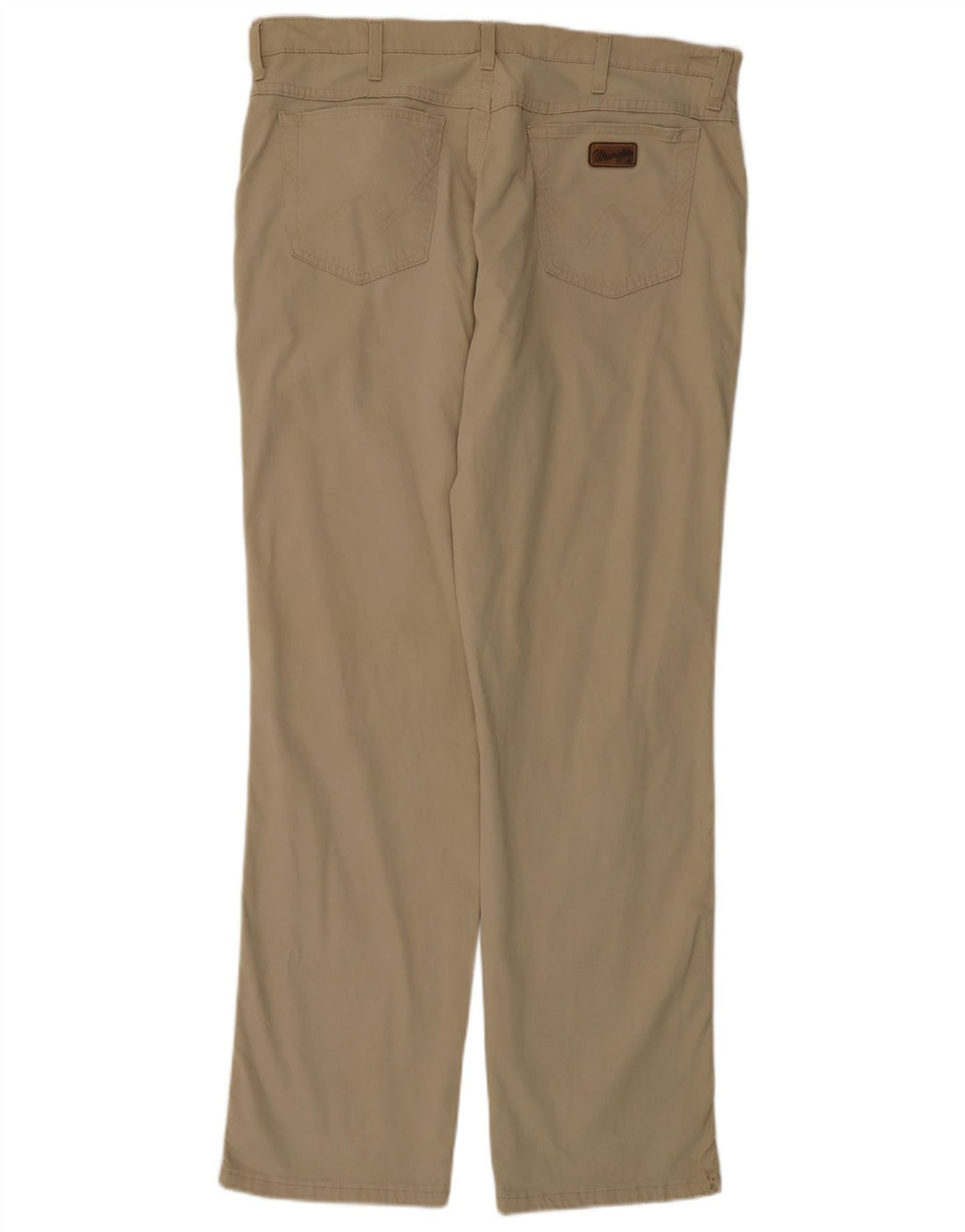 WRANGLER Pantalones informales rectos para hombre W38 L33 Beige