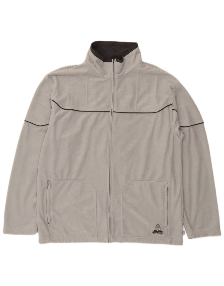 Lotto Chaqueta de Chándal para Hombre UK 42/44 XL Gris Poliéster