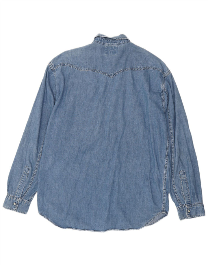 Camisa vaquera Levi's para hombre de algodón azul grande