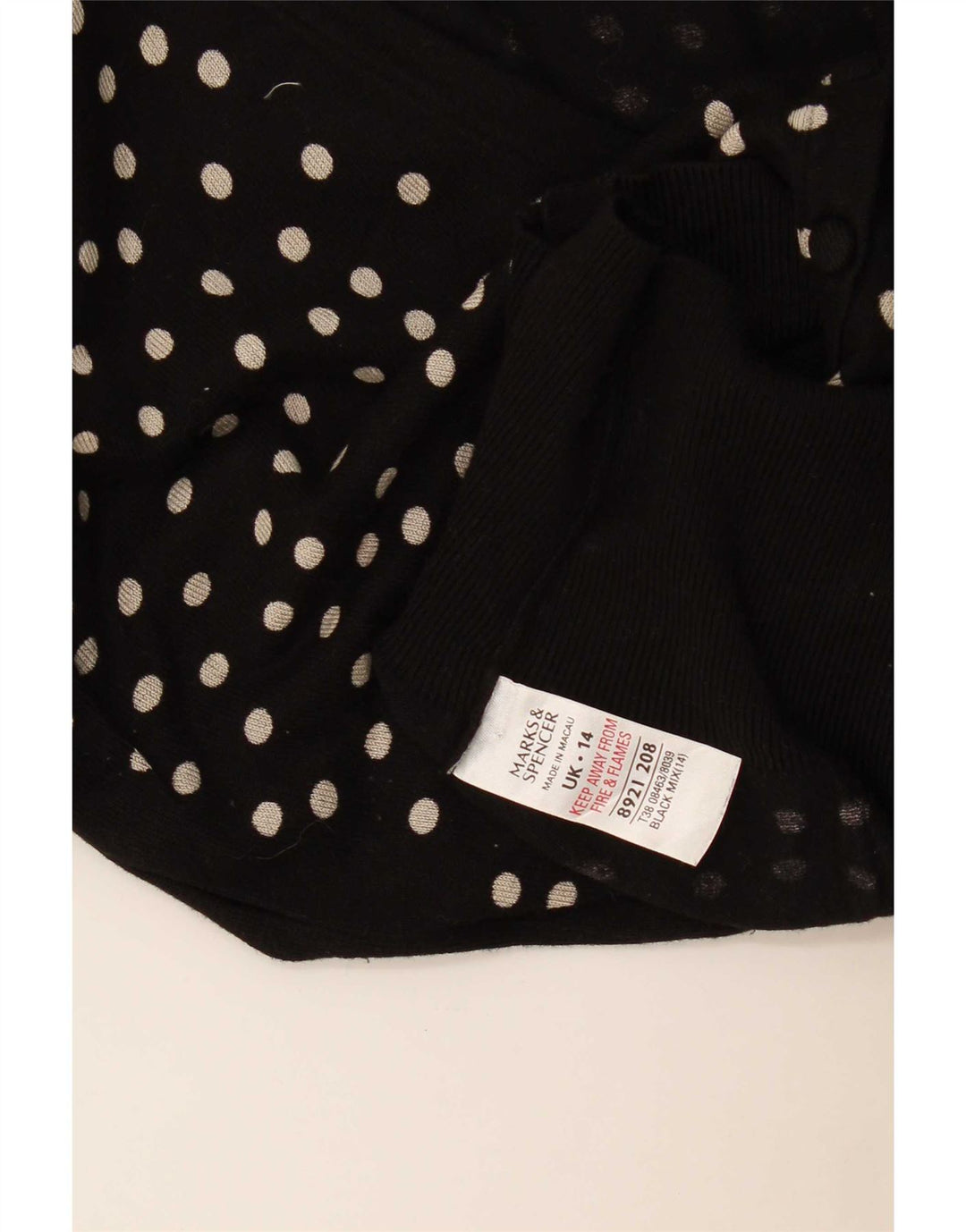 Marks & Spencer - Cárdigan para mujer, talla 40, tamaño mediano, color negro