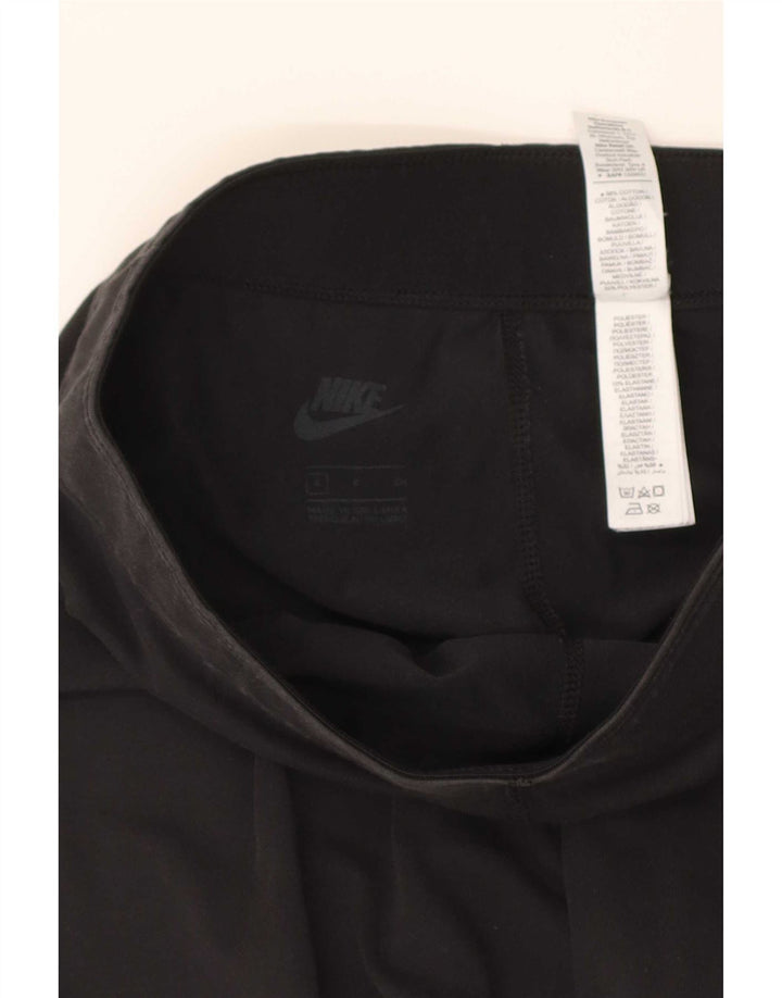 Nike Leggings gráficos para mujer UK 8 Small Algodón negro