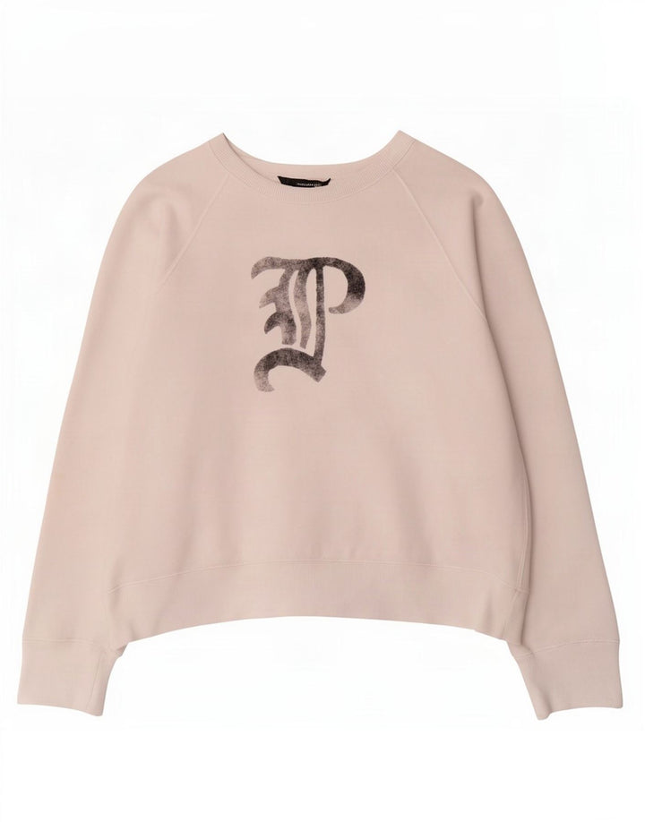 Polo Ralph Lauren - Sudadera gráfica para mujer, talla 40, talla mediana, color blanco