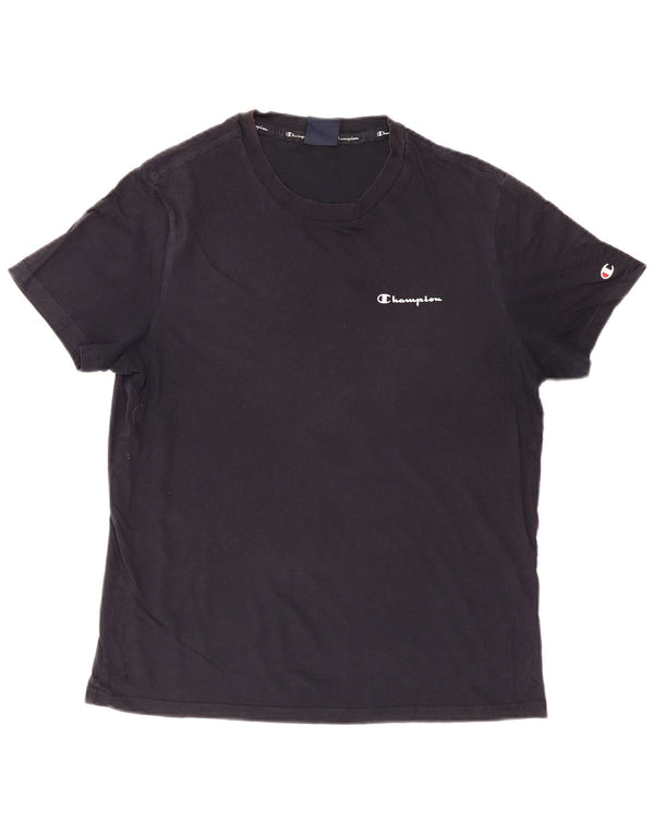 Champion Camiseta Hombre Top Medium Azul Marino