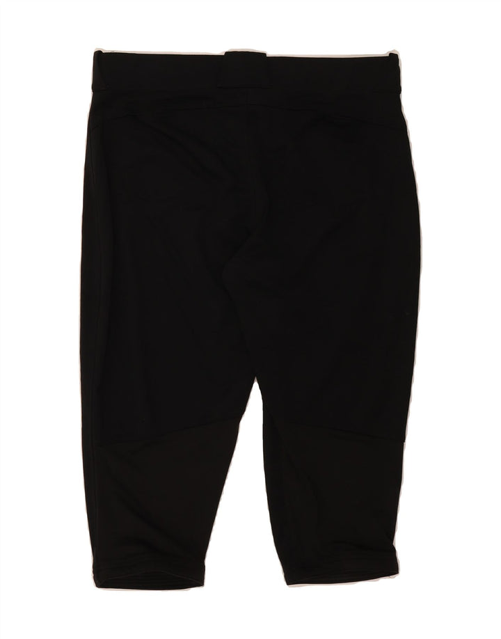 NIKE Womens Engineered Straight Capri Trousers Large W34 L19 Black Vintage Nike and Second-Hand Nike from Messina Hembry 