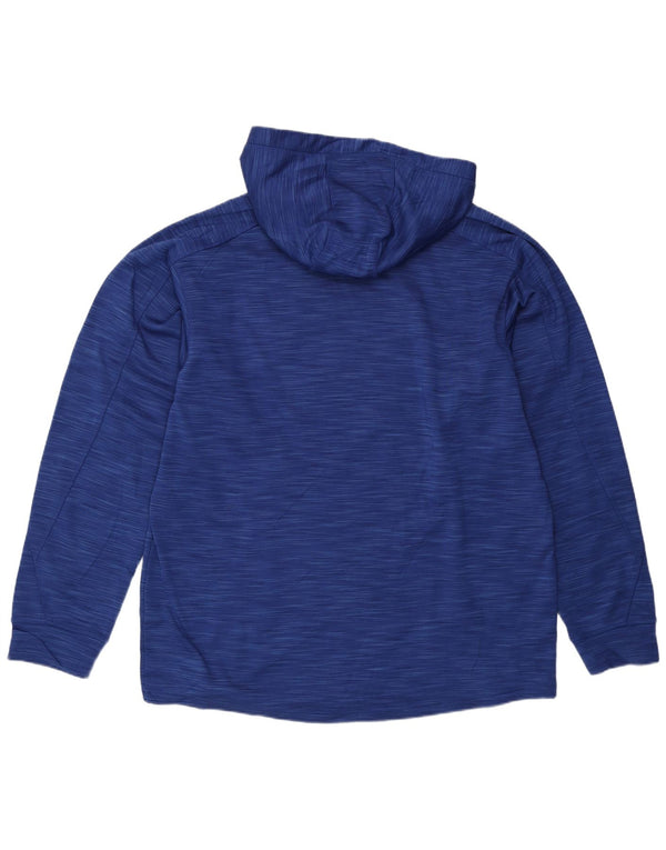 Majestic Mens Toronto Blue Jays Graphic Sudadera con capucha Jumper grande azul moteado