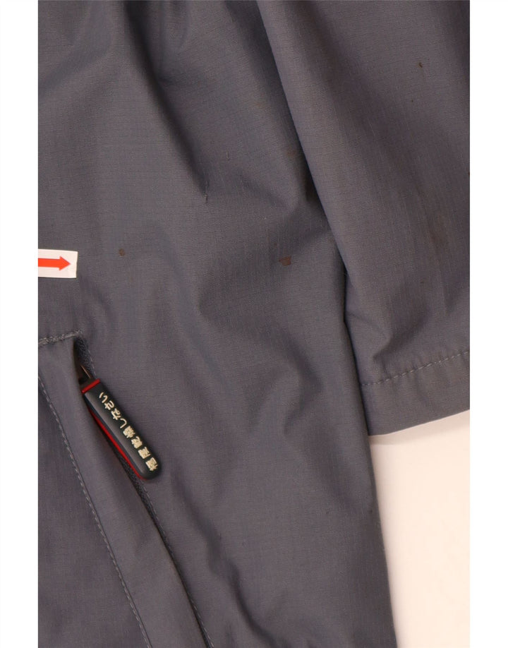 SUPERDRY Chaqueta cortavientos con capucha Windhiker para hombre UK 38 Medium Grey