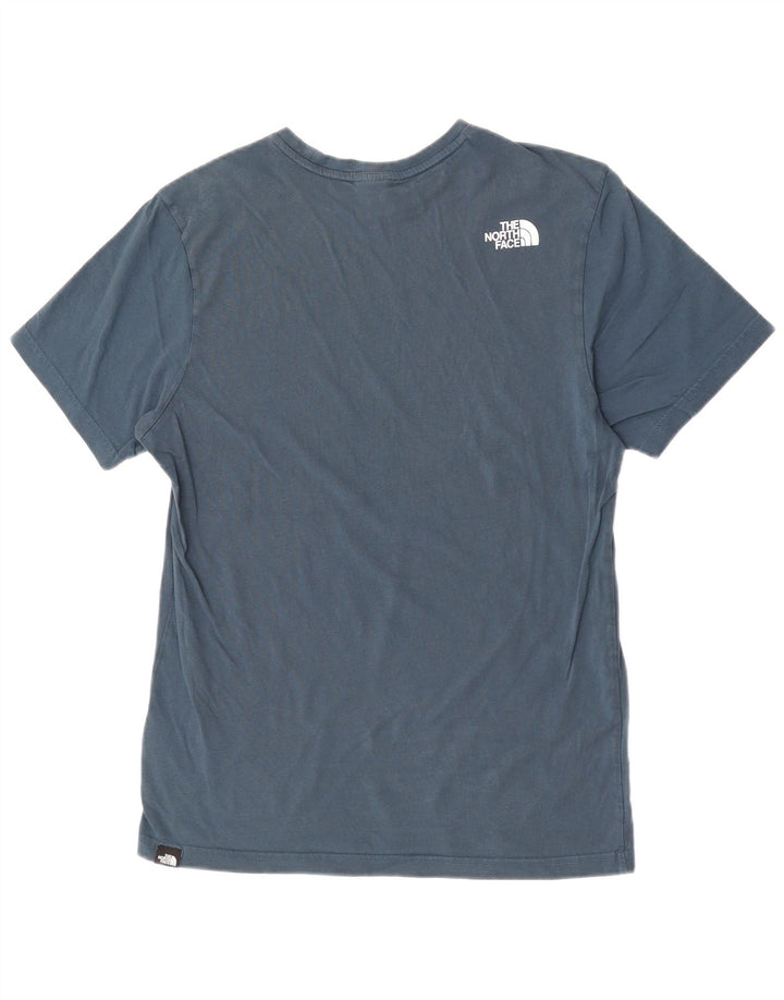 Camiseta The North Face Hombre Top Azul Medio Algodón