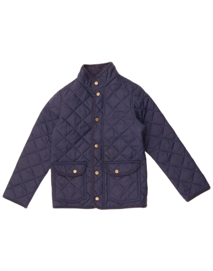 Benetton Chaqueta Acolchada Mujer UK 40 Small Azul Marino
