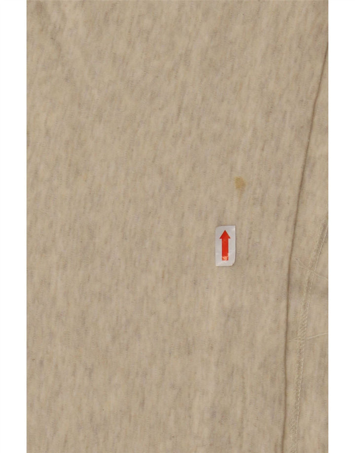 POLO RALPH LAUREN Polo de manga larga para hombre Algodón moteado beige grande