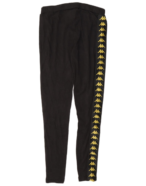 Kappa Leggings gráficos para mujer Reino Unido 44 Grande Algodón negro