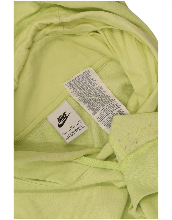 Nike Hombre Sudadera con Capucha Jumper XL Amarillo Algodón