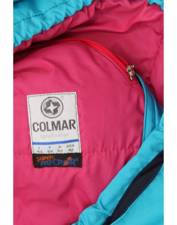 Colmar Chaqueta de esquí para hombre IT 52 Large Azul Colorblock Poliamida