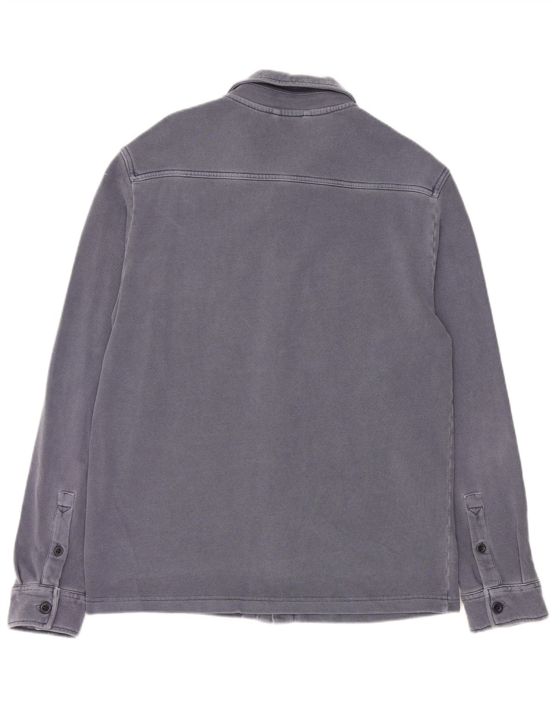 Marks & Spencer Camisa para mujer Reino Unido 44 Algodón azul medio