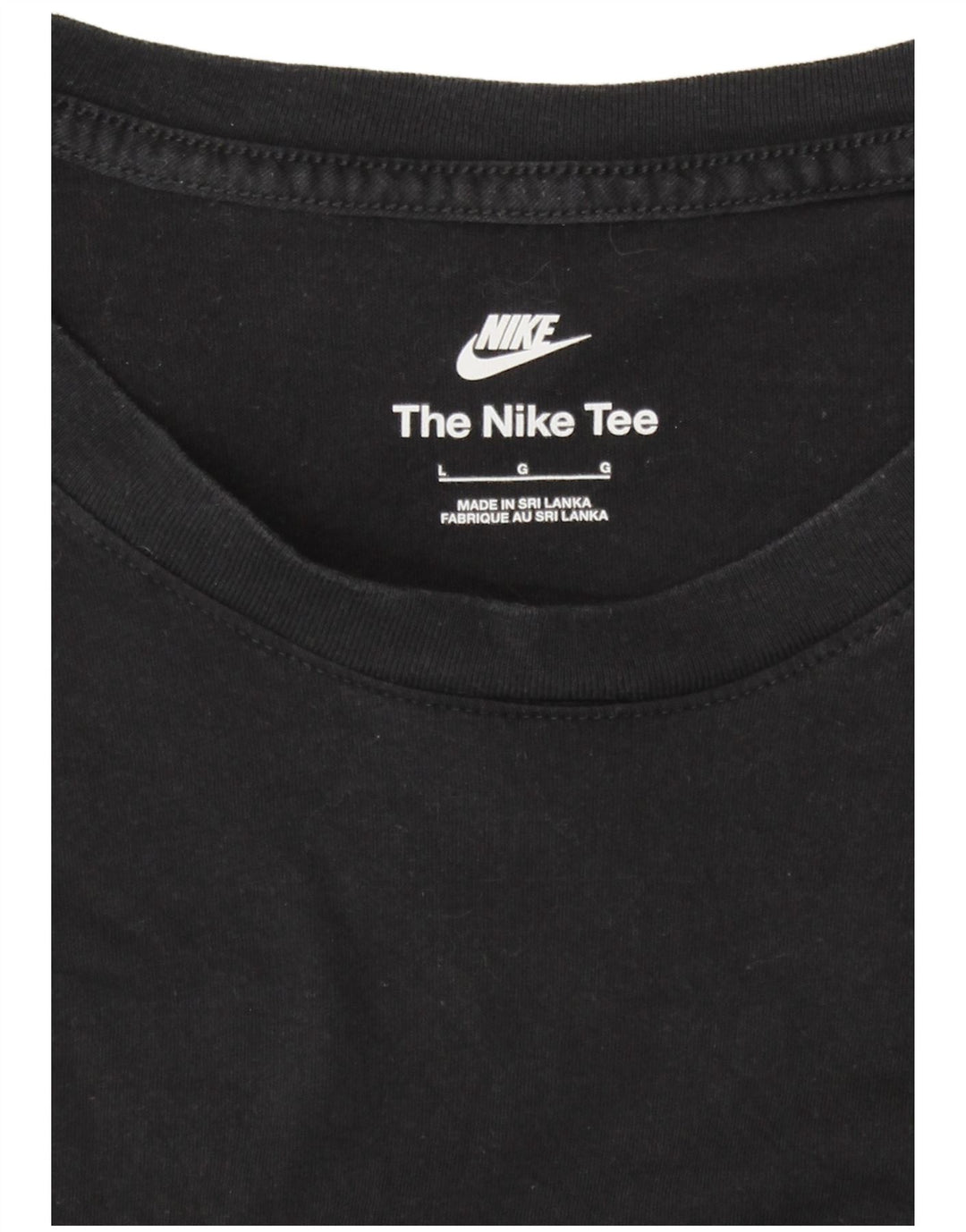 Nike - Camiseta para hombre, talla grande, color negro
