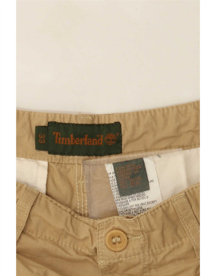 Timberland Pantalones Cargo Bootcut para Hombre W33 L29 Algodón Beige
