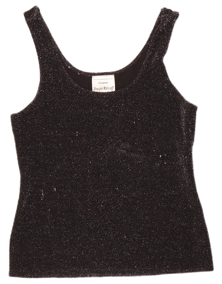 Joseph Ribkoff Conjunto de 2 piezas para mujer UK 12 Mediano Poliéster negro