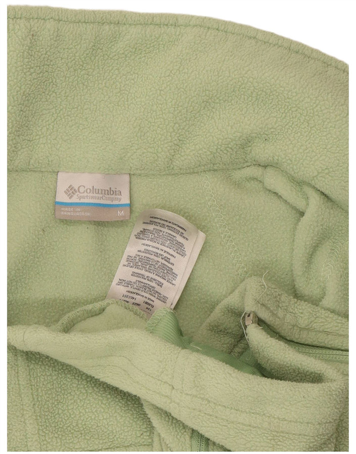 Columbia Chaqueta polar para mujer UK 44 Poliéster verde medio