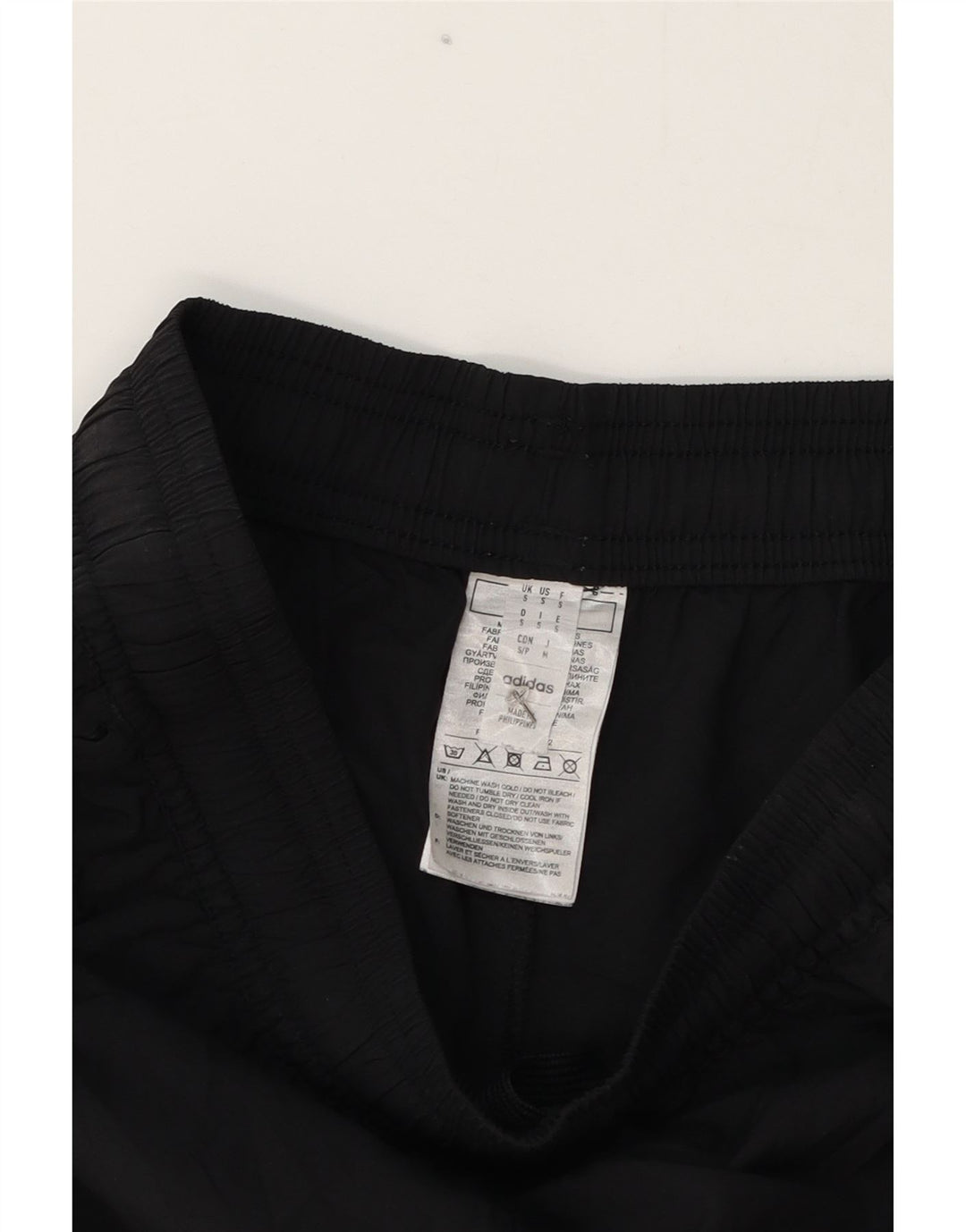 Adidas - Pantalones cortos deportivos para hombre, talla pequeña, poliamida negra