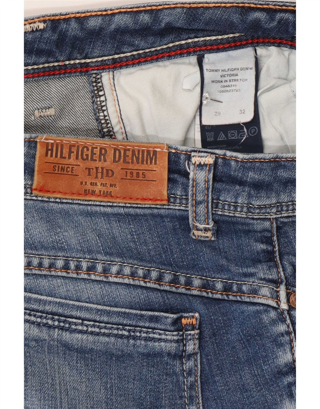 Vaqueros Tommy Hilfiger Mujer Slim W29 L32 Algodón Azul