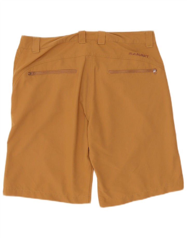 Mammut Pantalones cortos casuales para mujer UK 12 Medium W32 Beige