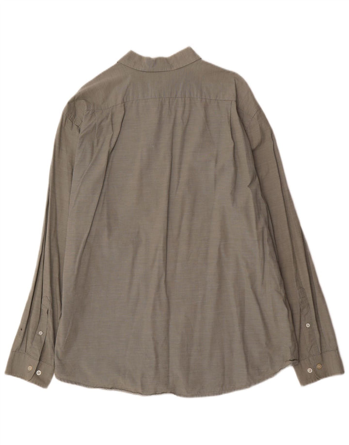Eddie Bauer Camisa de corte clásico para hombre XL Algodón verde