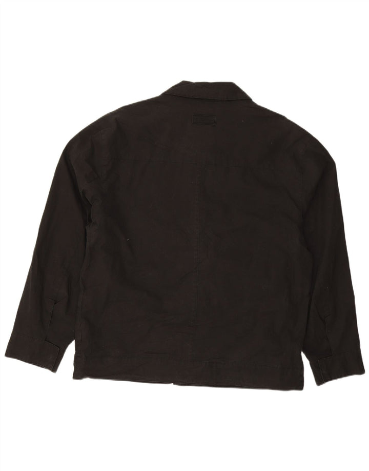 Camel Active Chaqueta Bomber para Hombre EU 48 Mediana Algodón Negro