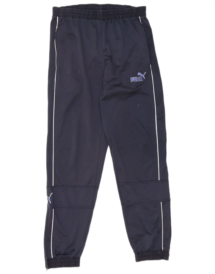 Puma Pantalones De Chándal Gráficos Para Hombre Joggers Grande Poliéster Azul Marino