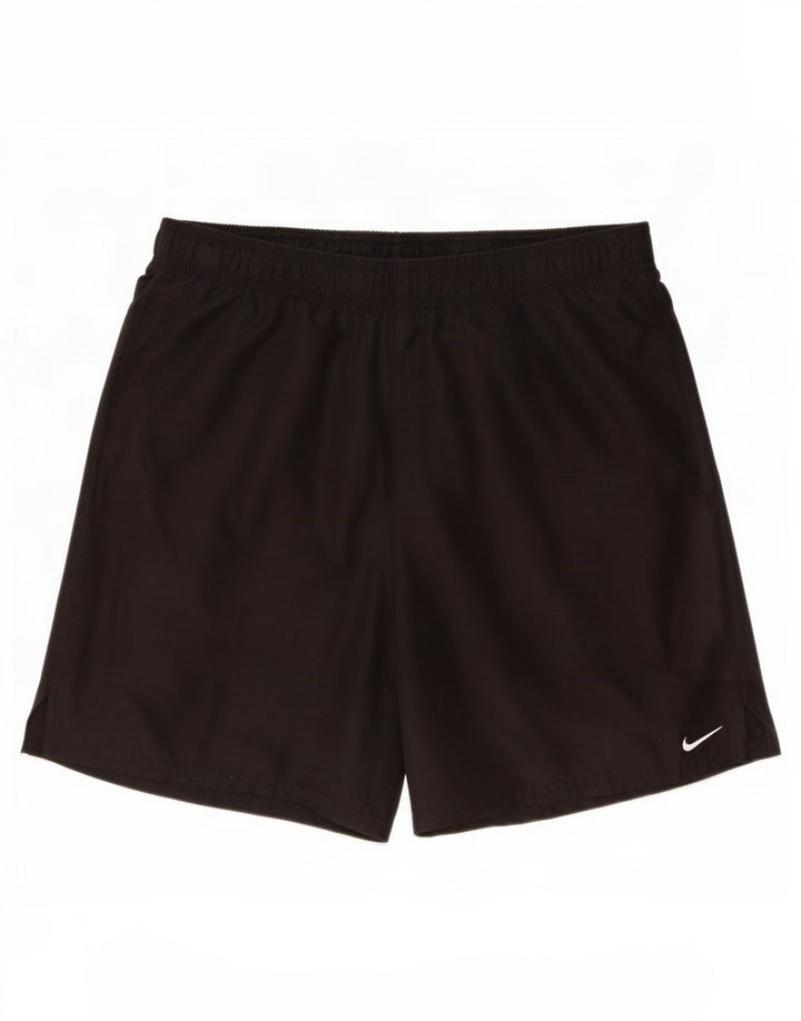 Pantalones cortos deportivos Nike para hombre mediano negro